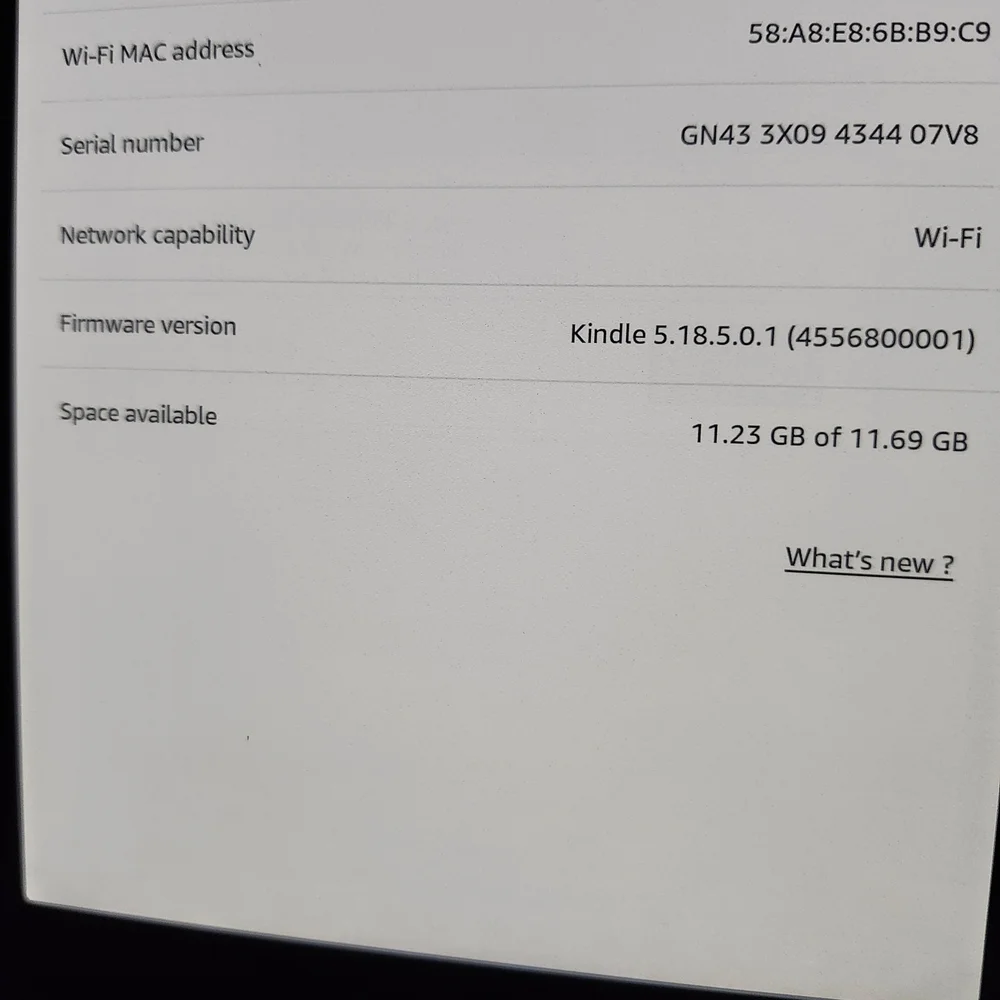Black E-Reader
